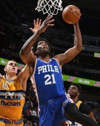  恩比德统治禁区76人轻取公牛锁定季后赛席位